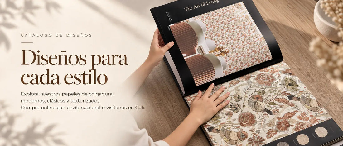 Cómo elegir papel de colgadura por ambiente