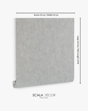 Papel de Colgadura Texturas | Light Concrete Mineral Wallpaper