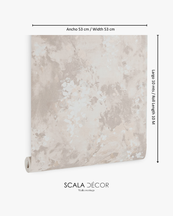 Papel de Colgadura Floral | Blush Watercolor Blossoms Wallpaper