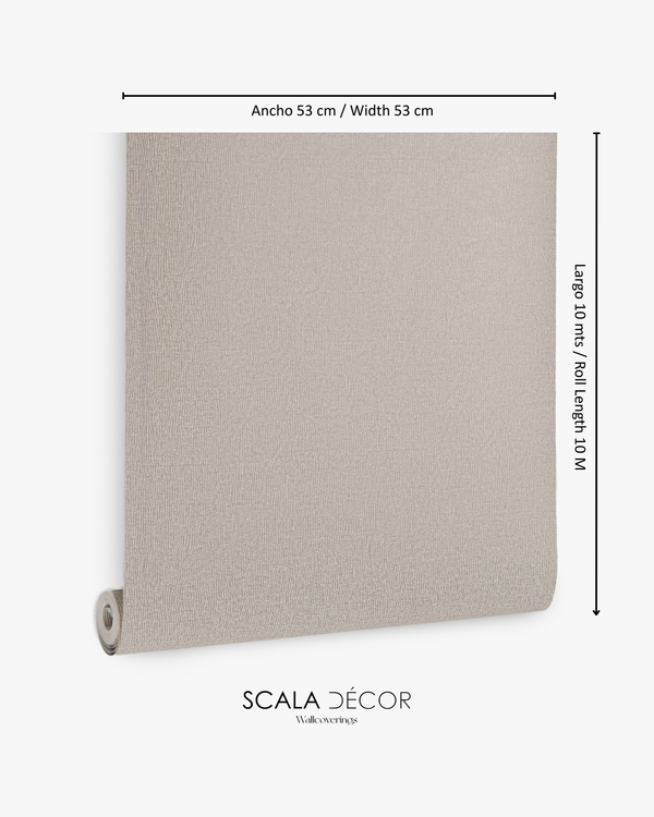 Papel de Colgadura Texturas | Greige Microtexture Wallpaper
