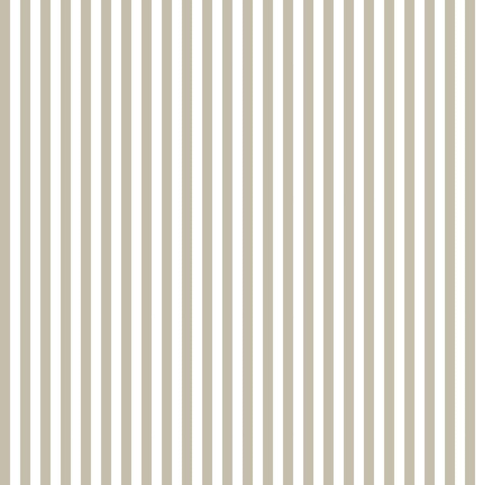 Papel de Colgadura de Rayas | Warm Taupe Stripes Wallpaper
