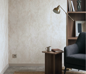 Papel de Colgadura Efecto Estuco | Blush Champagne Plaster Wallpaper