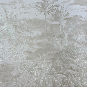 Papel de Colgadura Tropical | Champagne Palm Landscape Wallpaper