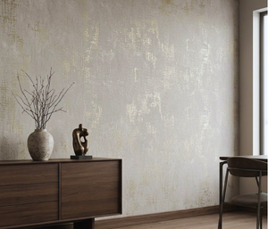 Papel de Colgadura Efecto Pátina | Champagne Gold Patina Wallpaper