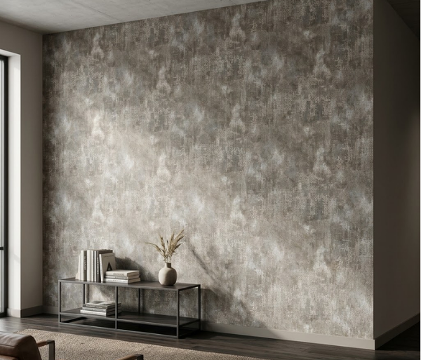 Papel de Colgadura Efecto Pátina | Bronze Tau Patina Wallpaper