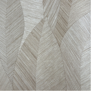 Papel de Colgadura Geométrico Tipo Espiga | Sand Taupe Herringbone Wallpaper