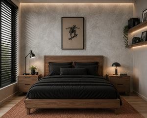 Papel de Colgadura Texturas | Cool Gray Stucco Wallpaper