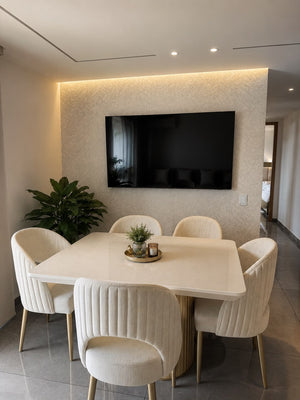 Papel de Colgadura Texturas | Pearl Grey Herringbone Wallpaper