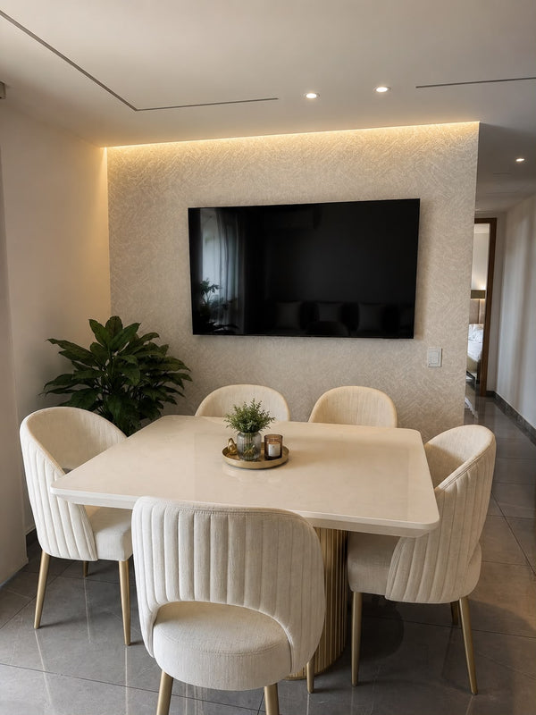 Papel de Colgadura Texturas | Pearl Grey Herringbone Wallpaper
