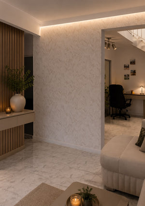 Papel de Colgadura Texturas | Greige Herringbone Wallpaper