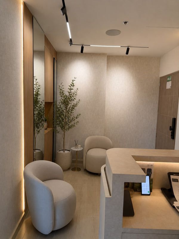 Papel de Colgadura Texturas | Warm Greige Concrete Mineral Wallpaper