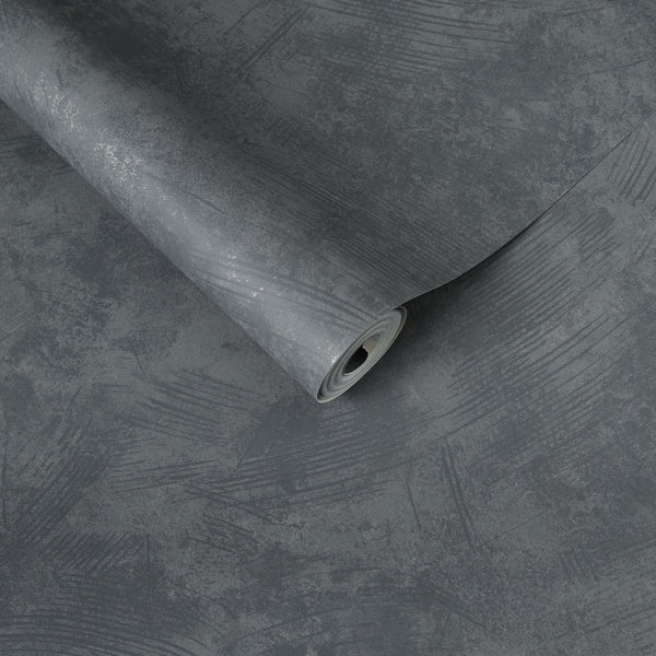 Papel de Colgadura Texturas | Graphite Stucco Wallpaper
