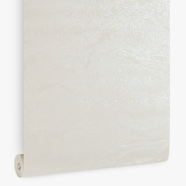 Papel de Colgadura Abstracto | Ivory Marble Wallpaper