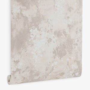 Papel de Colgadura Floral | Blush Watercolor Blossoms Wallpaper