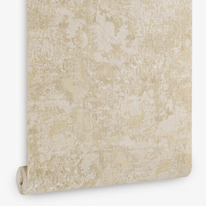 Papel de Colgadura Texturas | Champagne Microcement Wallpaper
