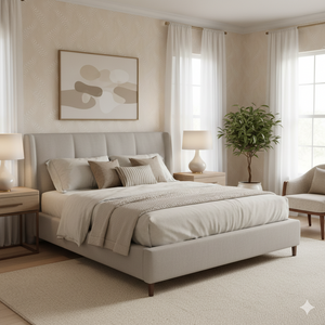 Papel de Colgadura Abstracto | Blush Ripple Wallpaper