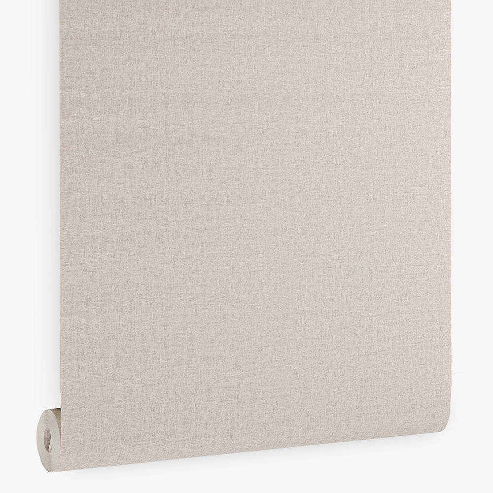 Papel de Colgadura Textil | Greige Linen Wallpaper