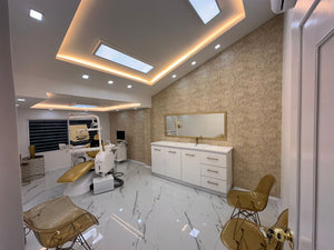 Papel de Colgadura Texturas | Champagne Microcement Wallpaper