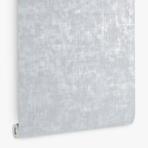 Papel de Colgadura Textil | Ice Blue Crosshatch Wallpaper