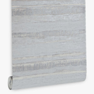 Papel de Colgadura Texturas | Cool Grey Strata Wallpaper