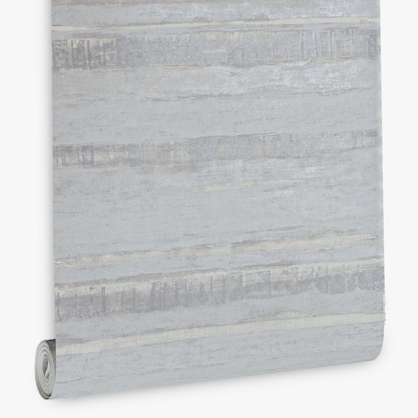 Papel de Colgadura Texturas | Cool Grey Strata Wallpaper
