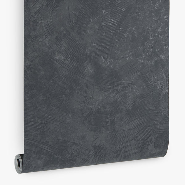 Papel de Colgadura Texturas | Graphite Stucco Wallpaper
