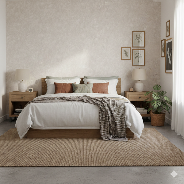 Papel de Colgadura Texturas | Cool Greige Stucco Wallpaper