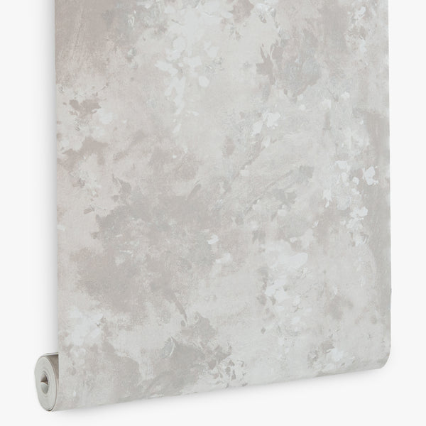 Papel de Colgadura Floral | Grey Watercolor Blossoms Wallpaper