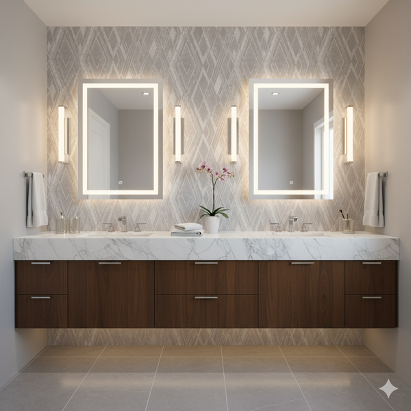 Papel de Colgadura Geométrico | Silver Diamond Wallpaper