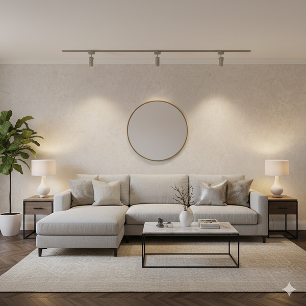 Papel de Colgadura Abstracto | Pearl White Organic Wood Wallpaper