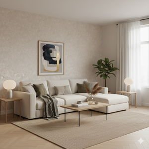 Papel de Colgadura Texturas | Cool Greige Stucco Wallpaper