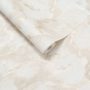 Papel de Colgadura Abstracto | Ivory Sand Marble Wallpaper