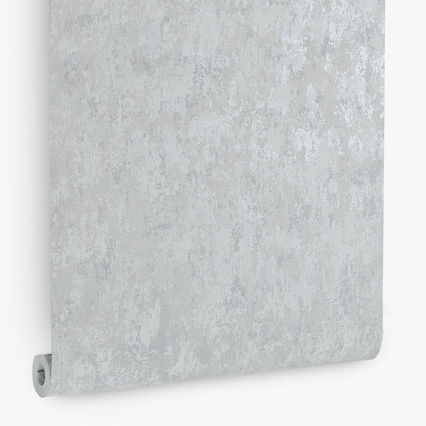 Papel de Colgadura Texturas | Silver Grey Patina Wallpaper