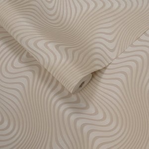 Papel de Colgadura Abstracto | Blush Ripple Wallpaper