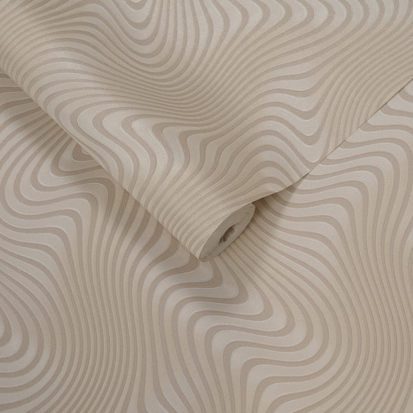 Papel de Colgadura Abstracto | Blush Ripple Wallpaper