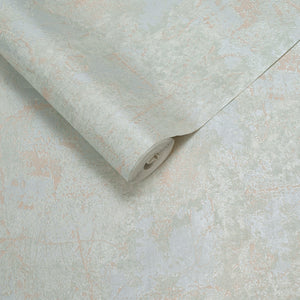 Papel de Colgadura Texturas | Sky Blue Mint Microcement Wallpaper